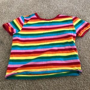 Rainbow Crop Top